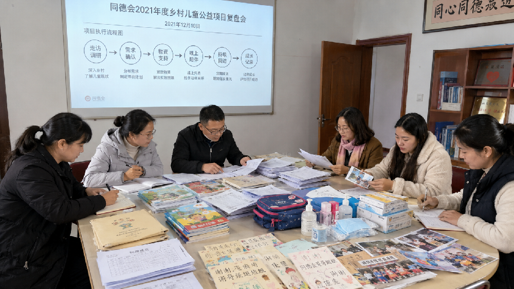 同德会完成年度公益项目梳理，逐步建立“走访调研、需求确认、物资支持、线上陪伴、持续回访、成长记录”的项目流程